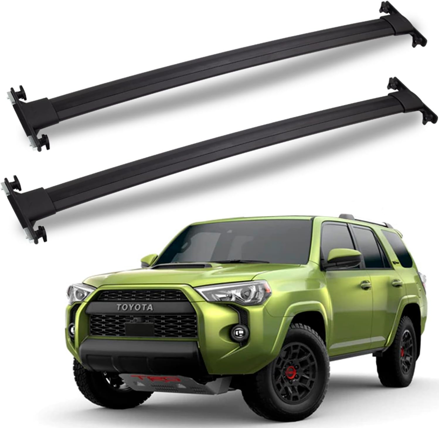 Buy Max Loading 220lb Heavy Duty Roof Rack Cross Bars for 2010-2022 ...